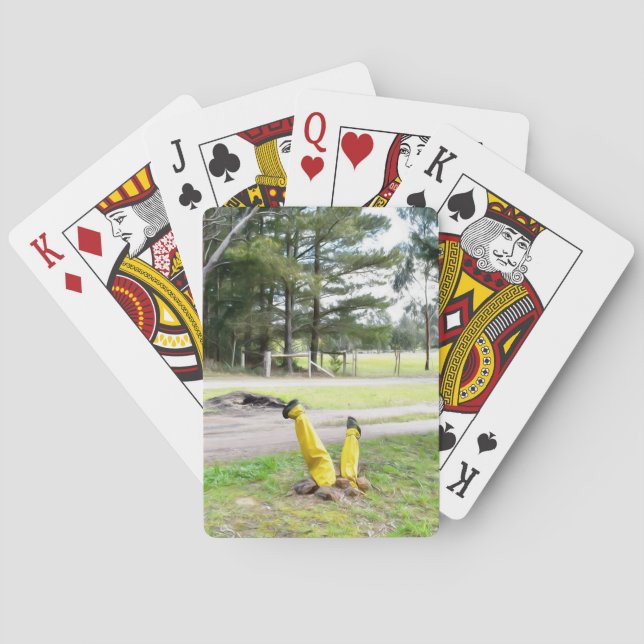 Borttappad i Garden igen Casinokort (Baksidan)