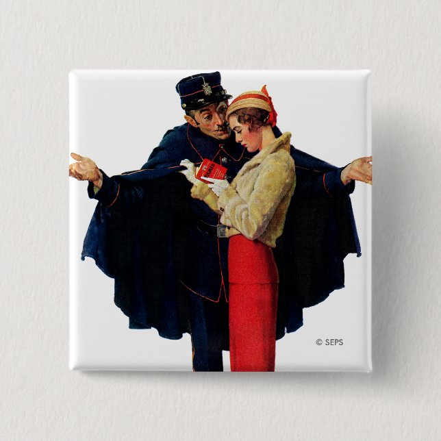 Borttappad i Paris Knapp (Framsida)