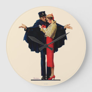 Borttappad i Paris Stor Klocka