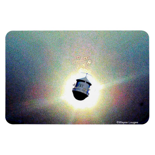 Borttappad i RF-område Magnet (Horisontell)