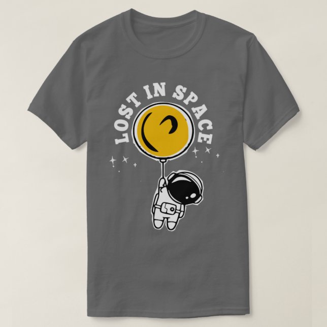 Borttappad i rymdastronautens Coola 1 T Shirt (Design framsida)