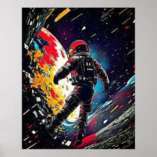 Borttappad i rymden: en kosmisk resa poster