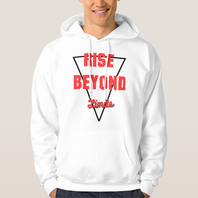 Borttappad i rymden - konsmisk astronautkonst hoodie (Framsida)