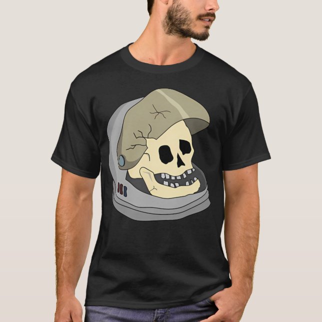 Borttappad i rymden t shirt (Framsida)