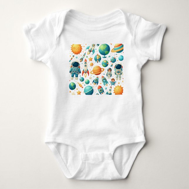 "Borttappad i Skogen", spädbarnsskjorta T Shirt (Framsida)