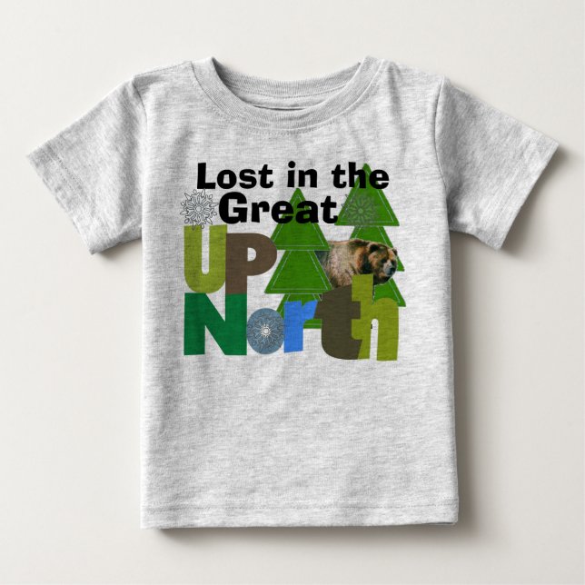 Borttappad i Underbaren uppe norrut Tröja (Framsida)