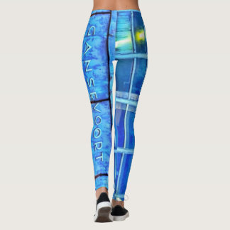 Borttappad infrastrukturdamasker leggings