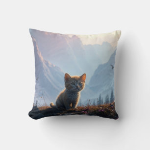 Borttappad Kitten i Wilderness Kudde