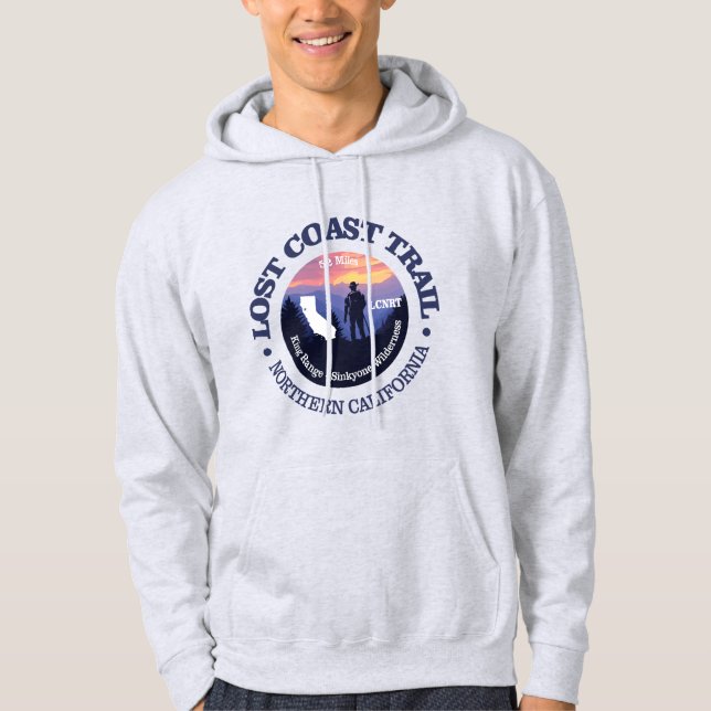 Borttappad Kusten-spår (rd2) Hoodie (Framsida)