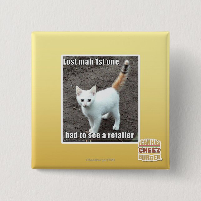 Borttappad Mah 1st One Knapp (Framsida)