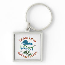 Borttappad men inte minst nyckelkedja för den fria