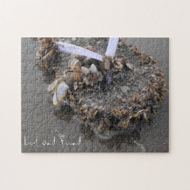 Borttappad och hittad pussel (Horisontell)