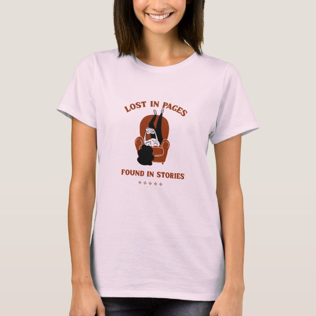 Borttappad på sidor som finns i artiklar. t shirt (Framsida)