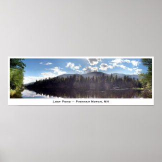 Borttappad Pond ~ Pinkham Notch, NH Poster