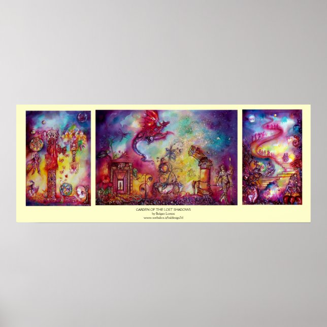 Borttappad SHADOWS GARDEN Poster (Framsidan)