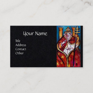 BORTTAPPAD SHADOWS POPE HIEROPHANT Black Papper Visitkort