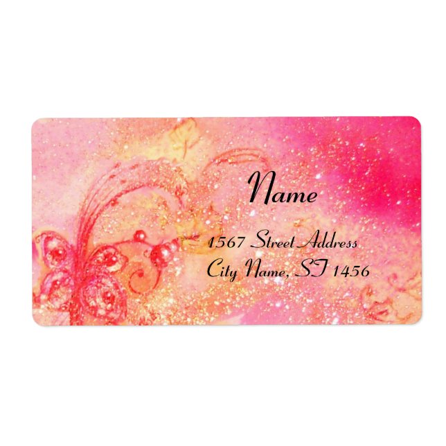 Borttappad SHADOWS, rosa Fraktsedel (Framsidan)