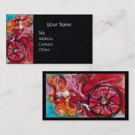 BORTTAPPAD SHADOWS Wheel of Fortune Black Visitkort