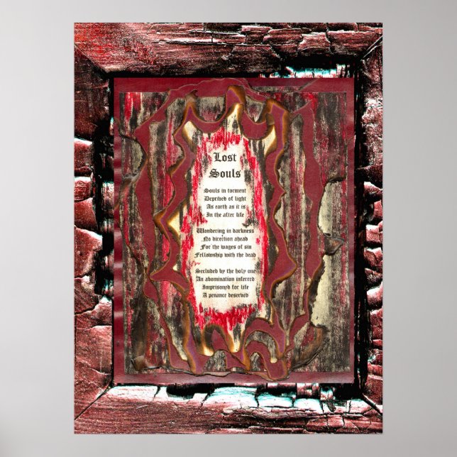 Borttappad Souls Poster (Framsidan)