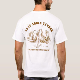 Borttappad Souls Tavern Pub Shirt, även i svart. T Shirt