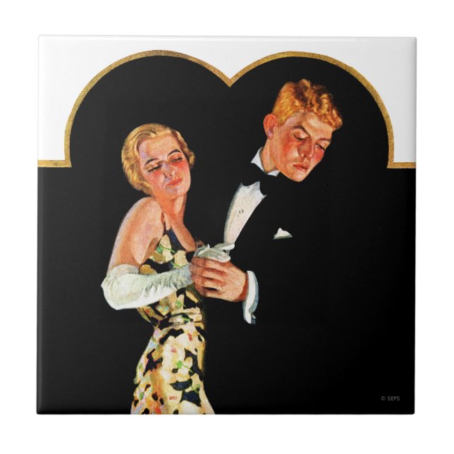 Borttappad Suspender Kakelplatta (Framsidan)