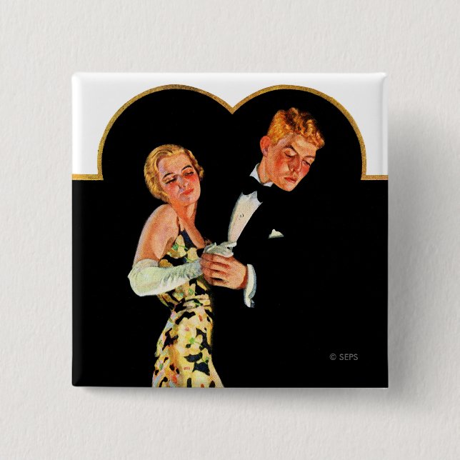 Borttappad Suspender Knapp (Framsida)