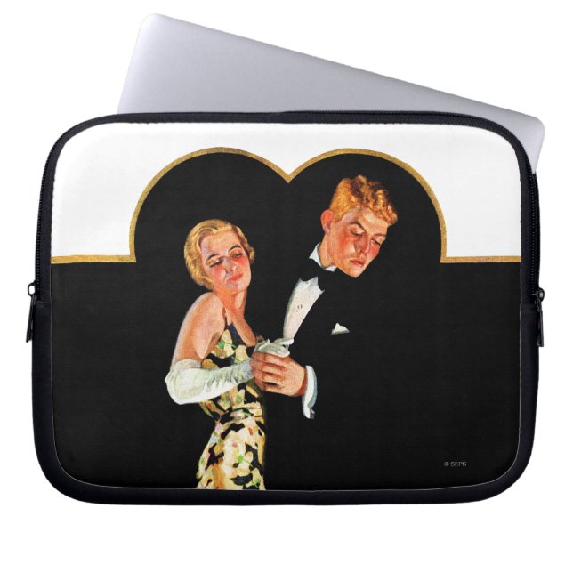 Borttappad Suspender Laptop Fodral (Framsidan)