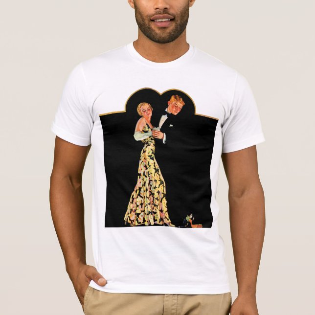 Borttappad Suspender T-shirt (Framsida)