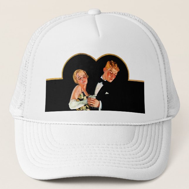 Borttappad Suspender Truckerkeps (Framsida)