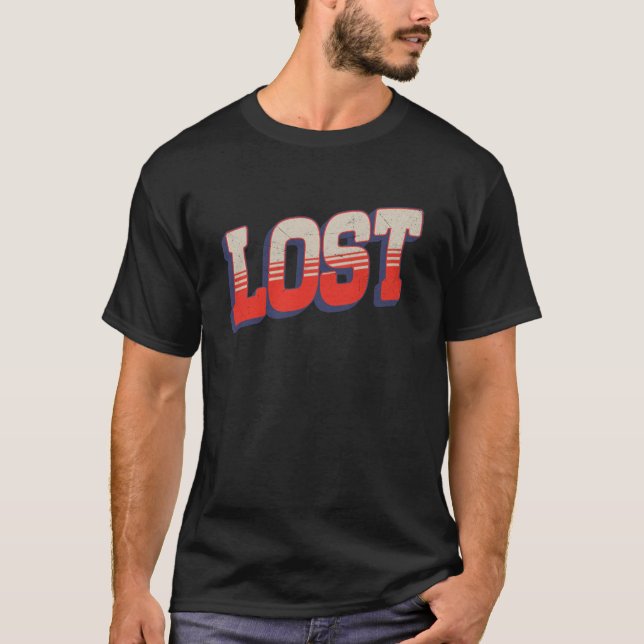 Borttappad T Shirt (Framsida)