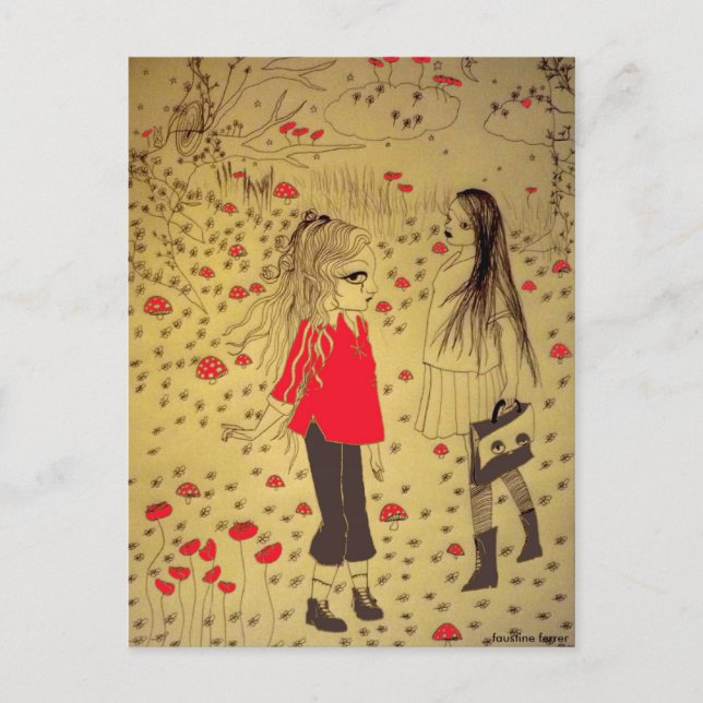 borttappad-teckning-vykort vykort (Framsida)