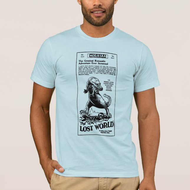 Borttappad världsArthur Conan Doyle roman 1925 Tee (Framsida)