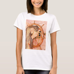 Borttappad vid Sea Sjöjungfru Shirt T-shirt