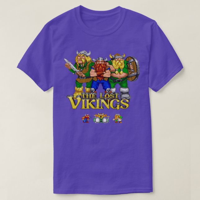 Borttappad Vikings T Shirt (Design framsida)