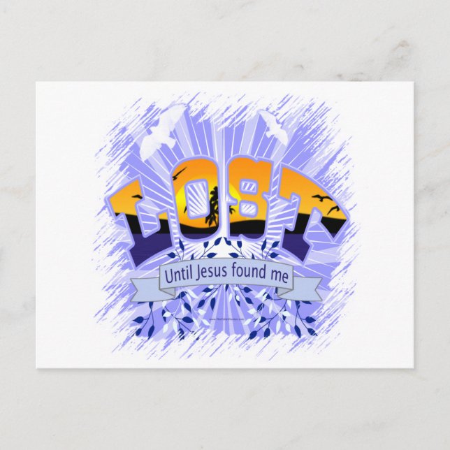 BORTTAPPAD VYKORT (Framsida)