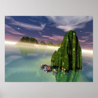 Borttappad World Poster
