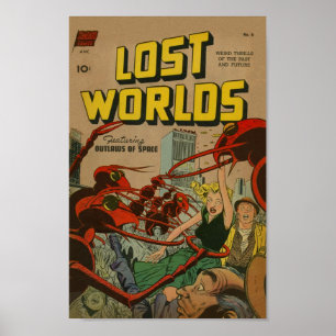 Borttappad Worlds Poster