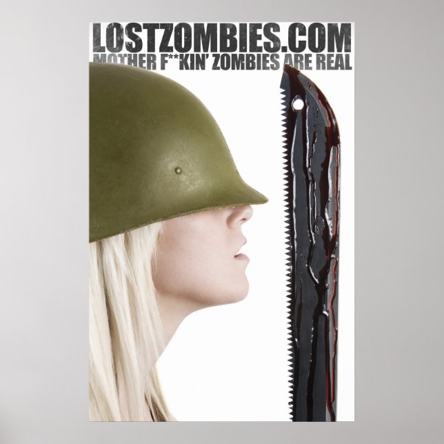 Borttappad Zombies MFZAR Poster av Jesse Bodas (Framsidan)