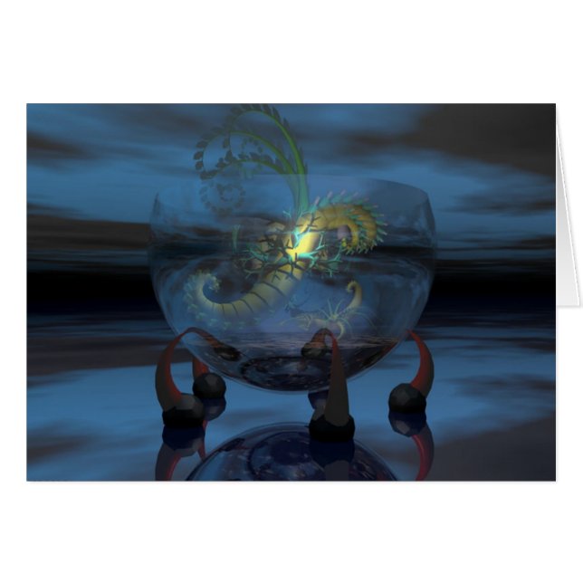 Borttappada Souls Hälsningskort (Framsidan Horizontal)