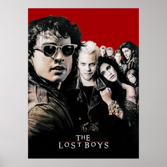 Borttappaden Boys Inspired Artwork Poster (Framsidan)