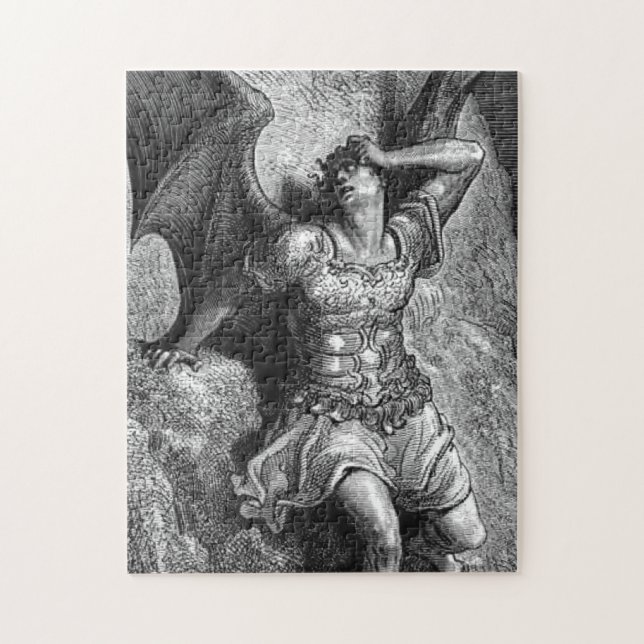 Borttappaden Gustave Dore Paradise Pussel (Vertikal)