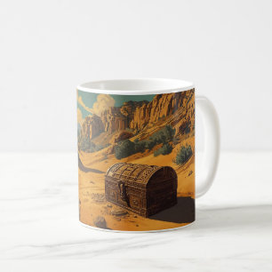 Borttappaden i öknen kaffemugg