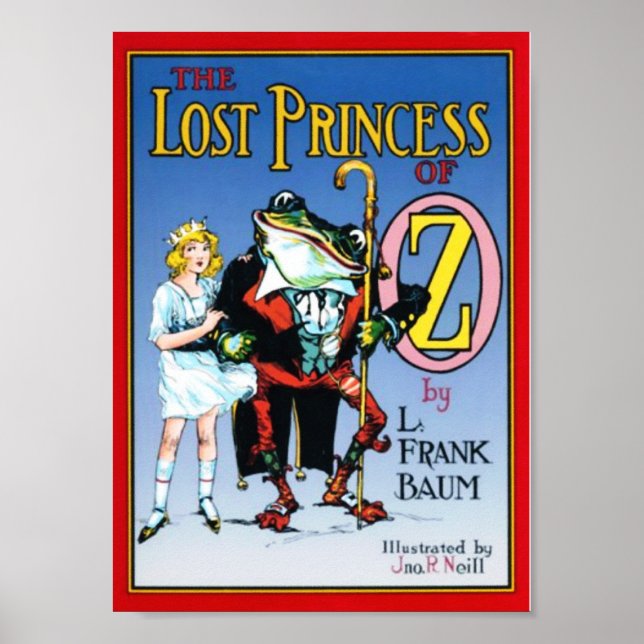 Borttappaden Princess of Oz Poster (Framsidan)