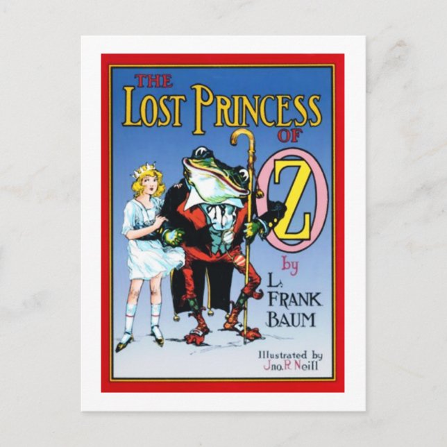 Borttappaden Princess of Oz Vykort (Framsida)