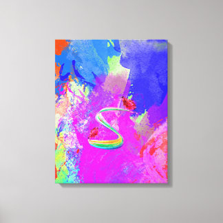 Borttappaden ro för det fördröjda Kanvastrycket Canvastryck