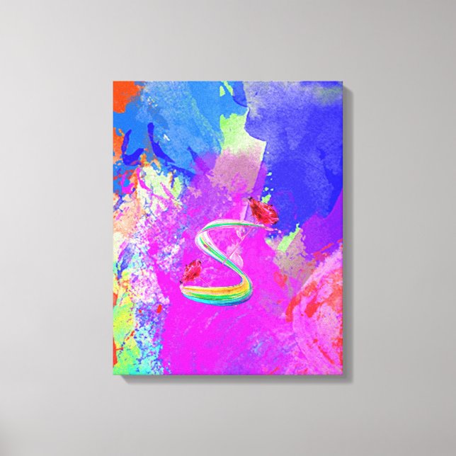 Borttappaden ro för det fördröjda Kanvastrycket Canvastryck (Framsida)