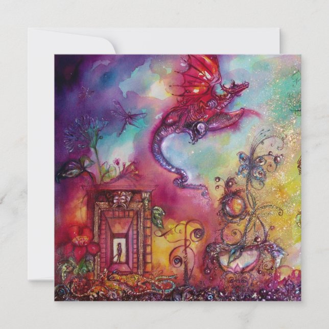 Borttappaden SHADOWS-FLYING RED DRAGON Meddelande (Framsida)