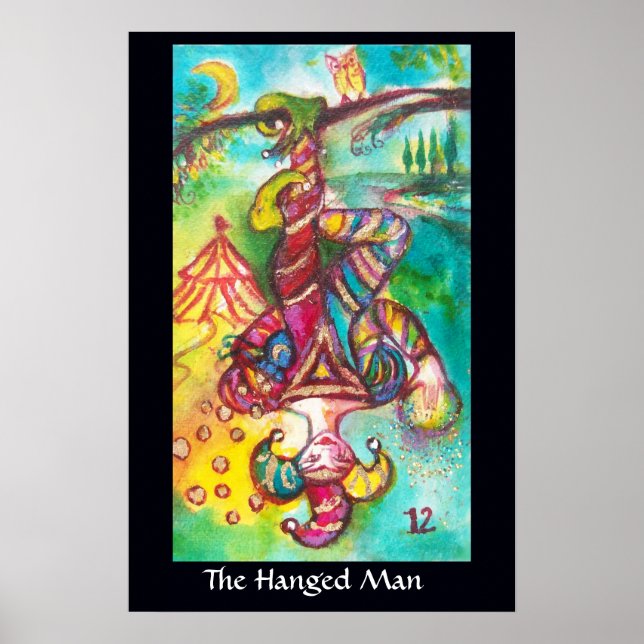 BORTTAPPADEN SHADOWS/HANGED MAN POSTER (Framsidan)