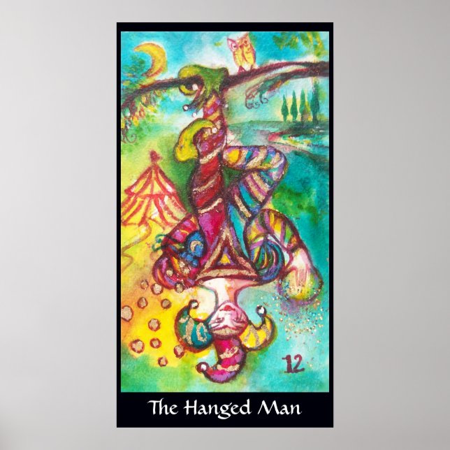 BORTTAPPADEN SHADOWS/HANGED MAN POSTER (Framsidan)
