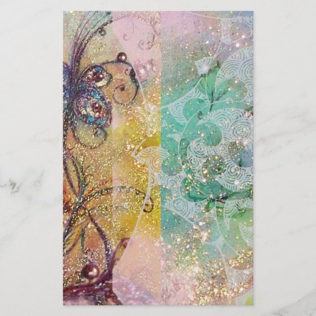 Borttappaden SHADOWS/MAGIC BUTTERFLY PLANT Brevpapper (Framsida)